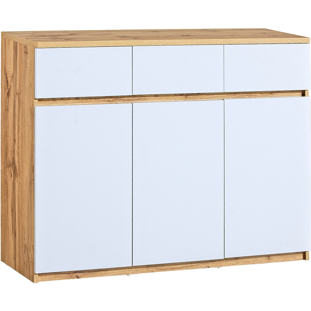 Storage Cabinet CARA 06 wotan oak / arctic white