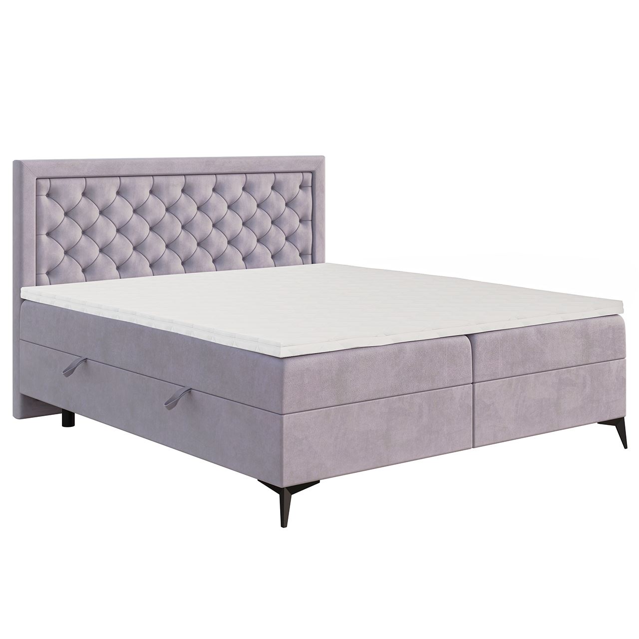 Upholstered bed LUIGGI 160x200 magic velvet 2249