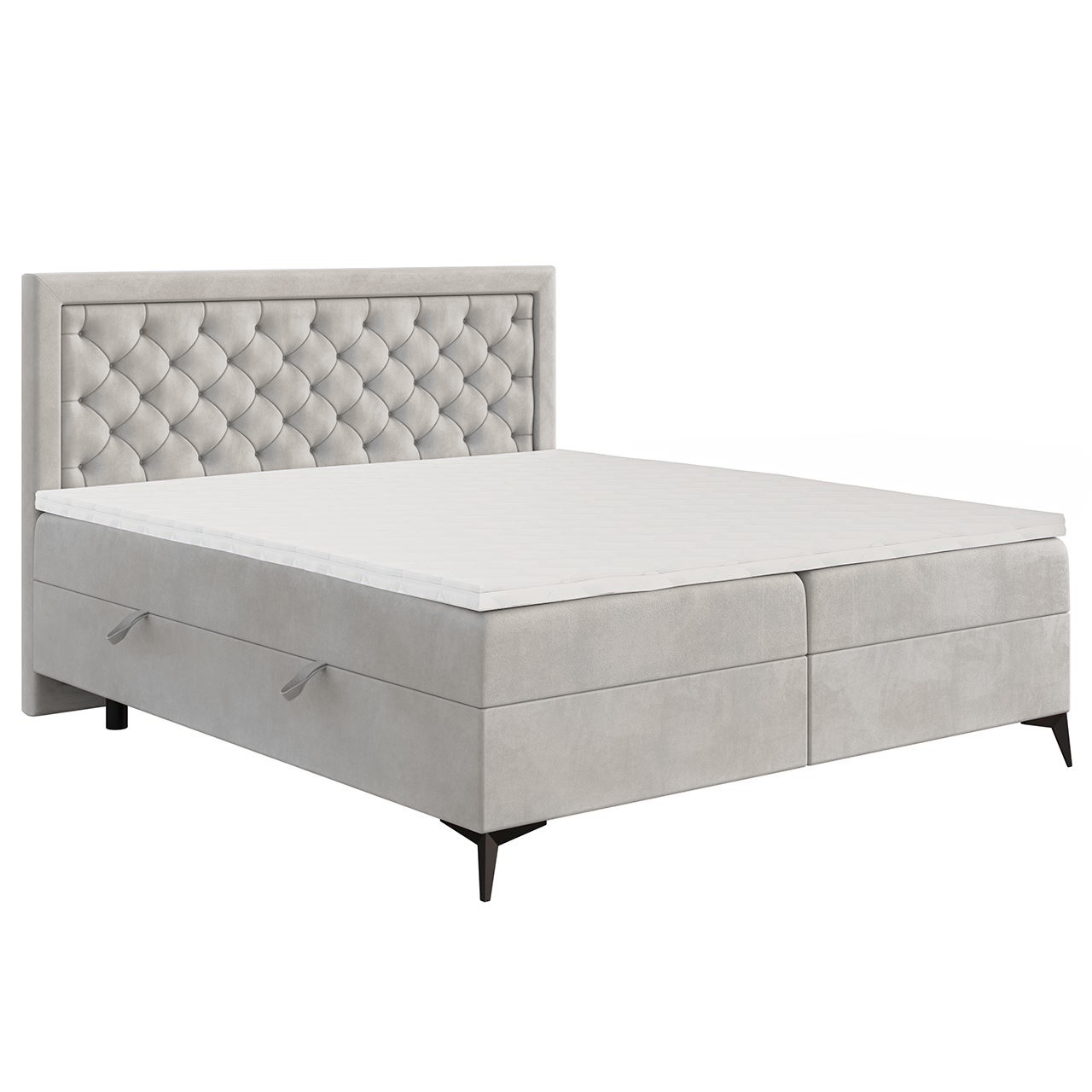 Upholstered bed LUIGGI 160x200 magic velvet 2250