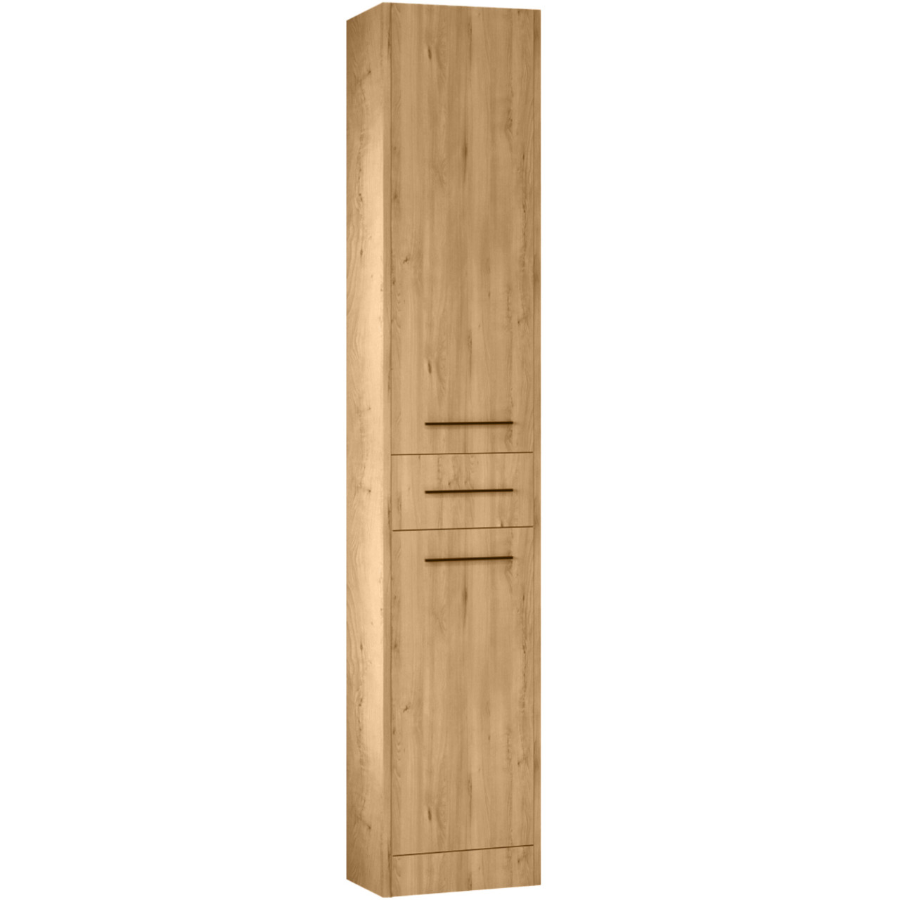 Tall bathroom cabinet SLIM SL1 oak artisan