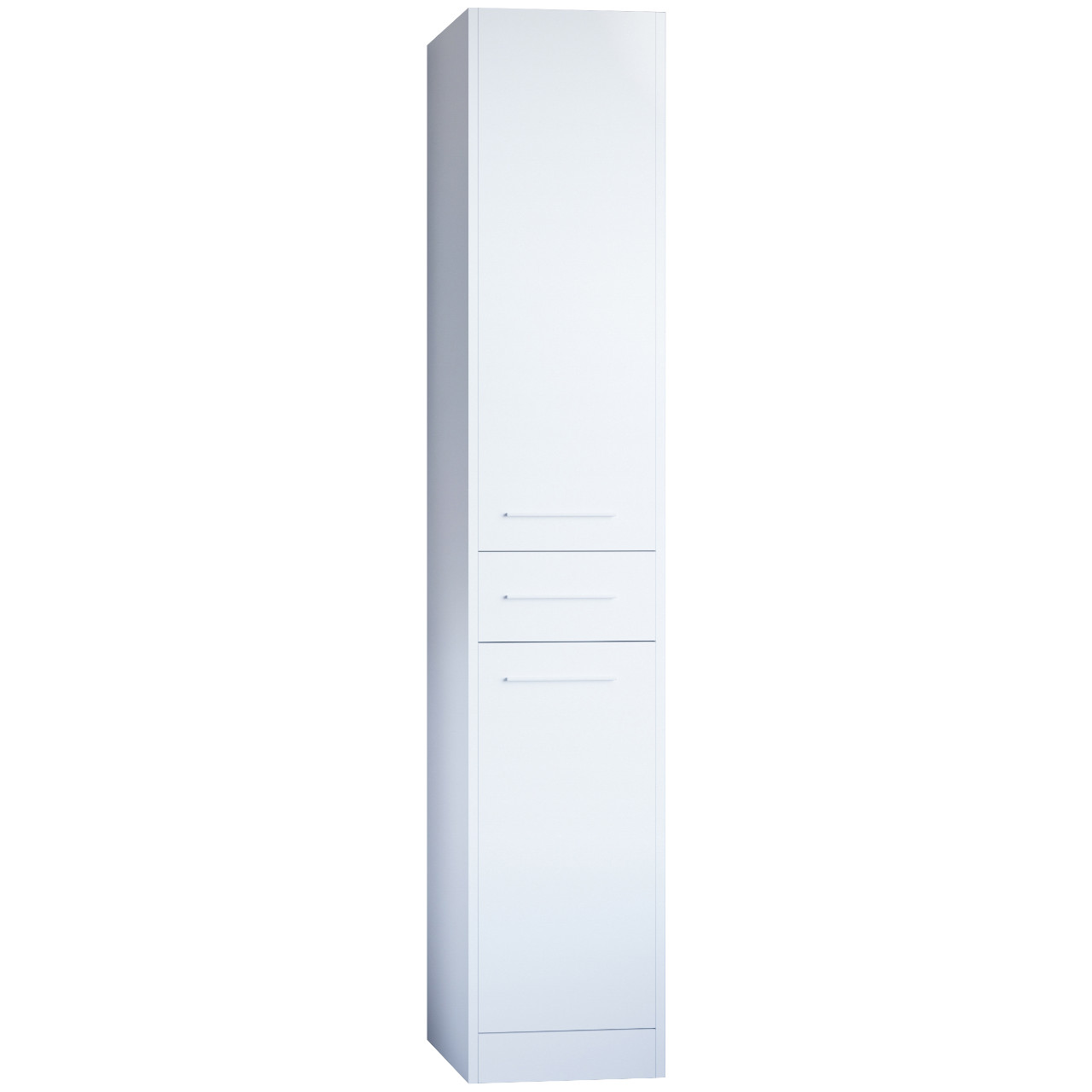 Tall cabinet SLIM SL1 white laminate