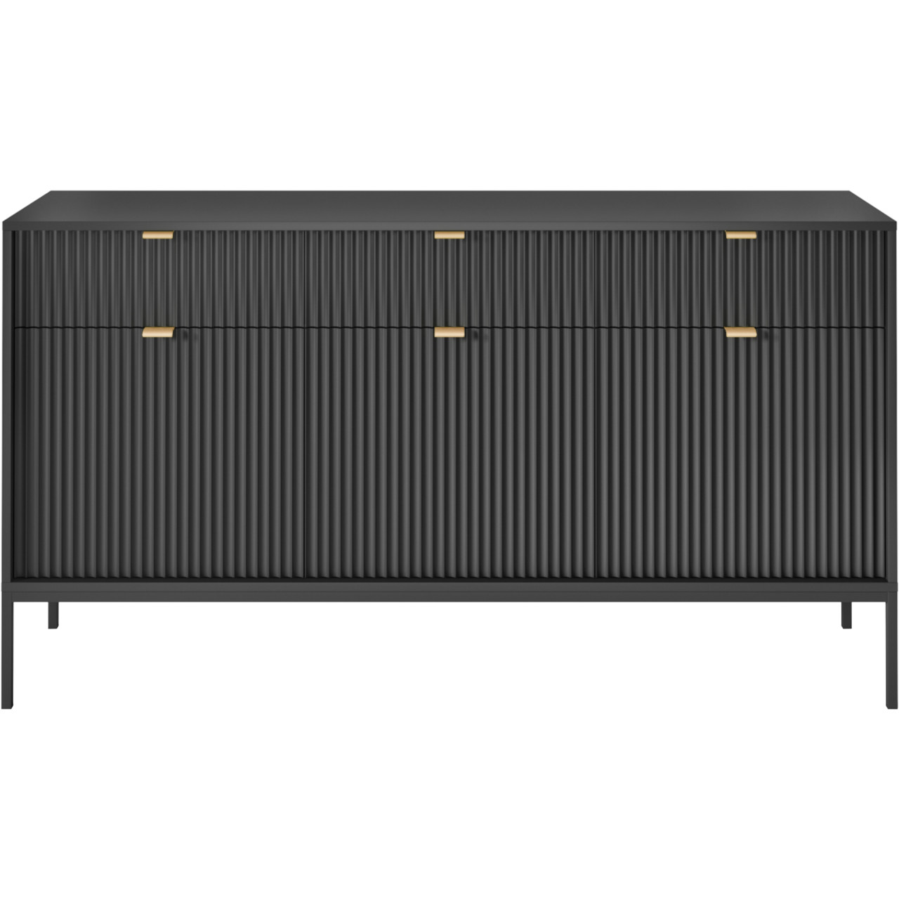 Storage cabinet MOVA 02 black