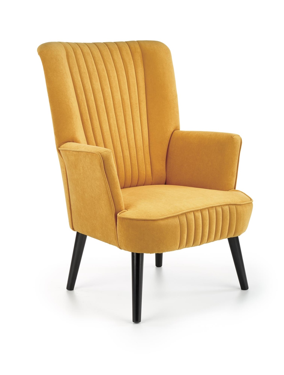 DELGADO armchair mustard