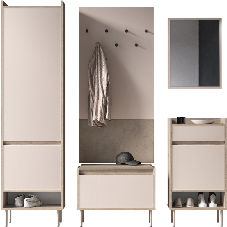 fleur 1 wardrobe cremona terracotta cashmere