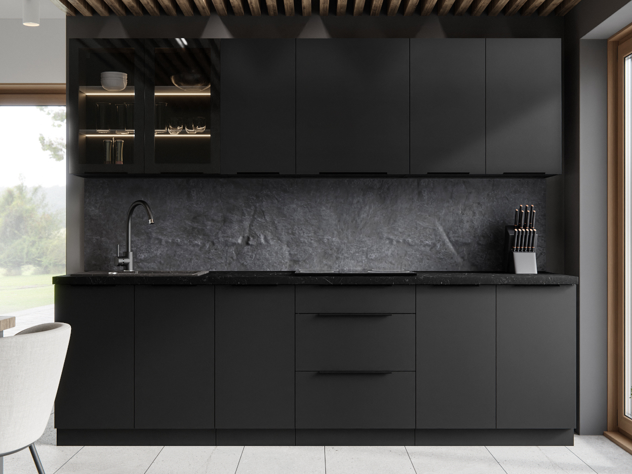 lempert set siena 2 260 silvia kitchen 2 black black