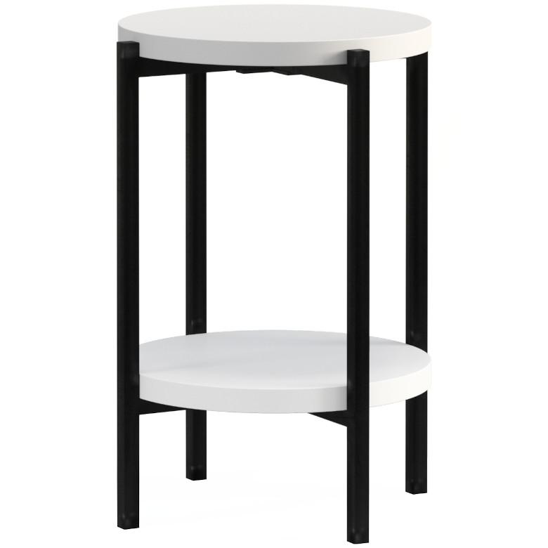 Epsion D coffee table, matt white