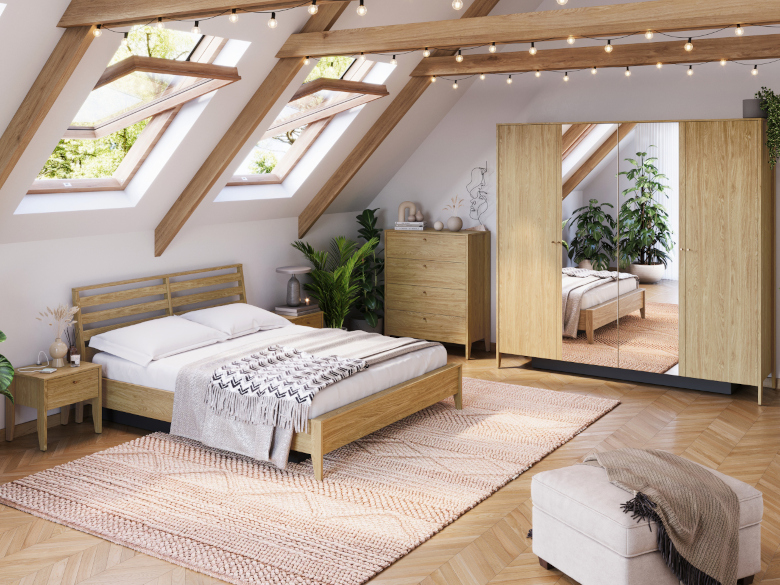 cozy bedroom 1 oiled oak