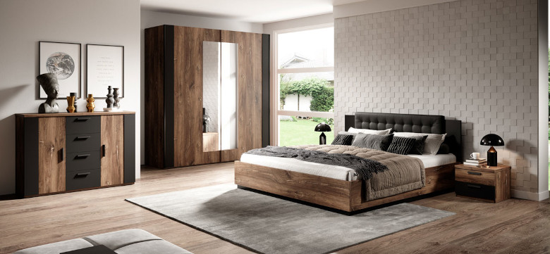 bedroom sagma 1 oak flagstaff copper black