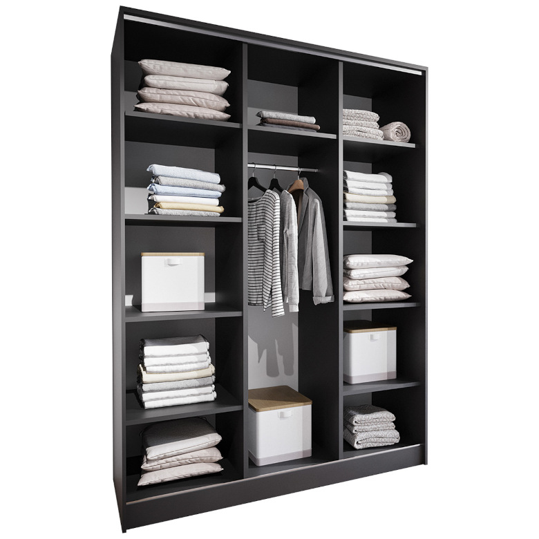 open wardrobe merv k1 150 black