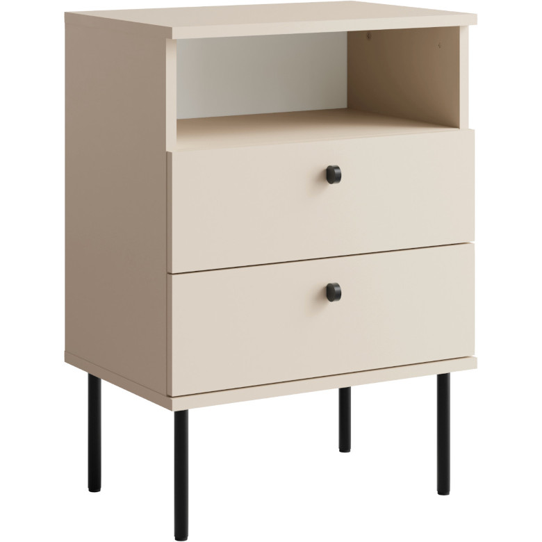 hugh ii desert sand nightstand
