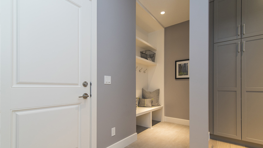How to Design a Narrow Hallway? Wardrobes, Mirrors, Seating, and Clever Ideas