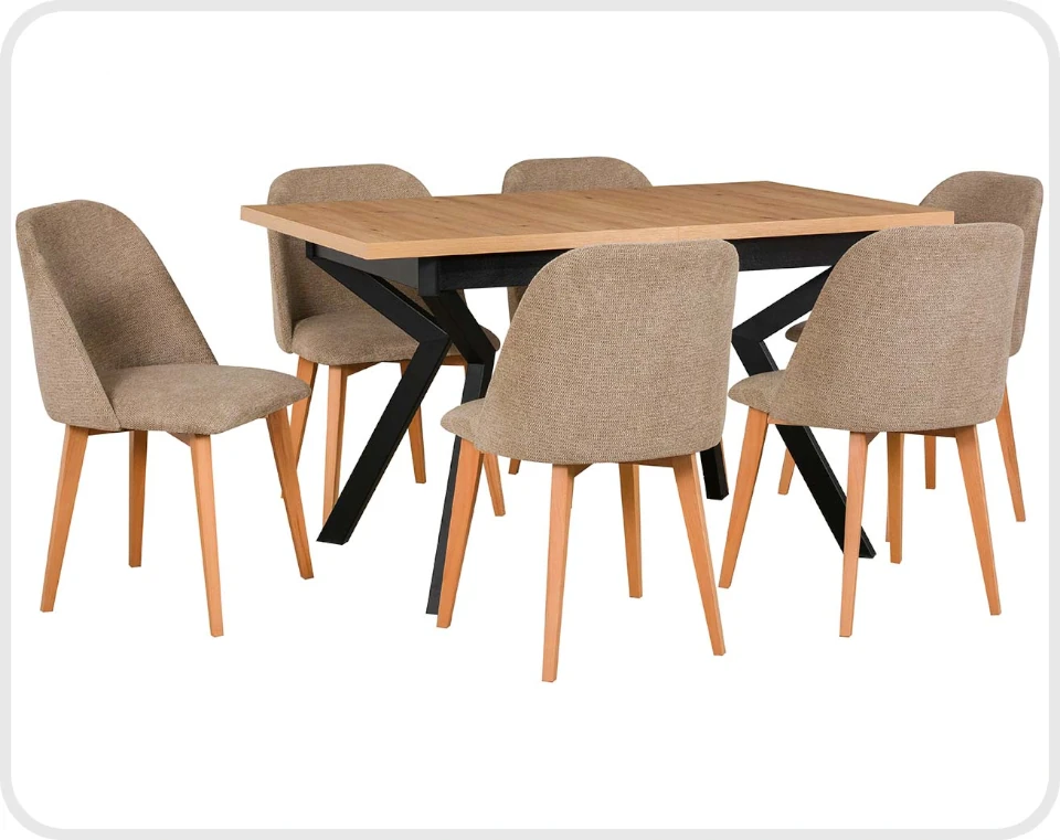 Table DS56 + chairs DK29