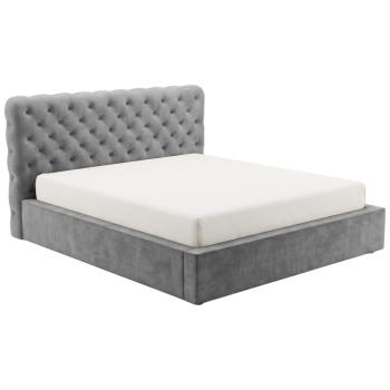 Upholstered bed GAUSS 160x200 magic velvet 2217