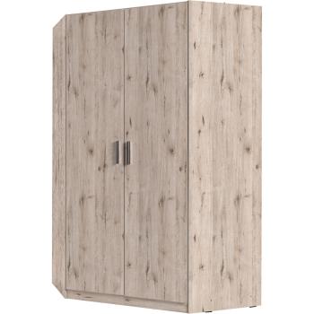 Corner wardrobe 117cm PARMA 06 wellington oak