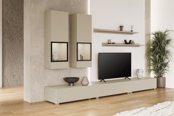 Wall unit BORA 10 light beige