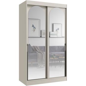 Sliding wardrobe 120 MOGI cashmere + black