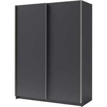 Sliding wardrobe 180 ZOGO II 11 graphite grey