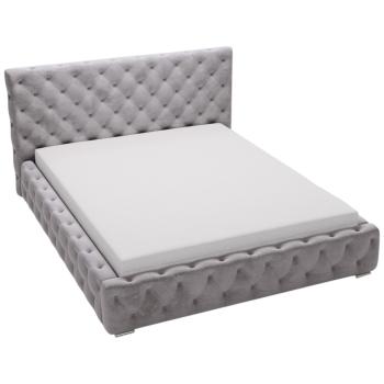 Upholstered bed INTER 140x200 magic velvet 2217